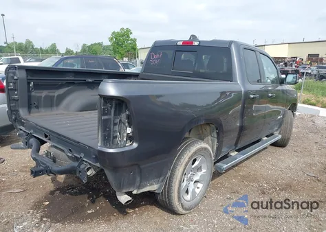 2022 Ram 1500 Big Horn Quad Cab 4X4 6'4 Box from USA, damaged, VIN 1C6RRFBG9NN464920